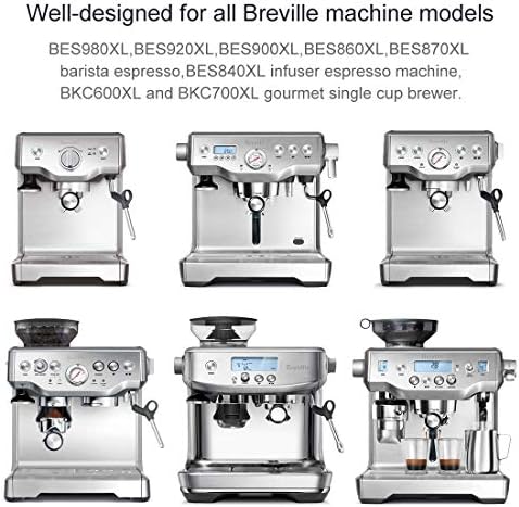 Възможни филтри за вода в опаковка от 12 броя, съвместими с кафемашини Breville BWF100, Подмяна на филтри за