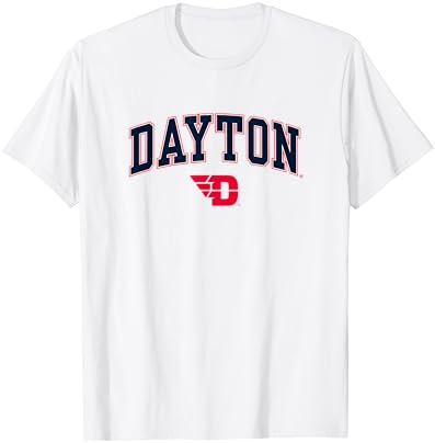 Арка с Логото на Dayton Flyers На Официално Лицензирани Тениска