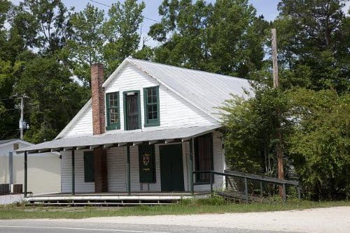 Снимка: Историческа сграда, Стоктън, окръг Болдуин, щата Алабама, Юг, Карол Хайсмит, 2010