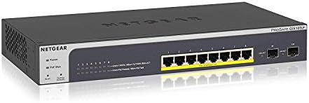 Мрежов комутатор NETGEAR GS324TP с 24 порта PoE + + 2 x 1G SFP Ethernet Smart Managed Pro, Център, интернет-сплитер За настолни компютри / инсталиране на багажник, VLAN, IGMP, QoS