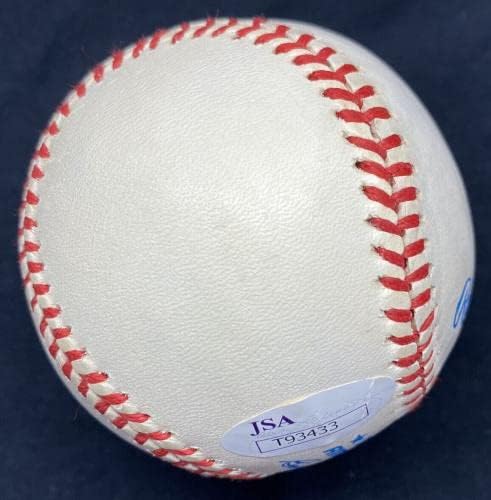Кен Гриффи - младши , 89-та Начинаещ, Подписано на Бейзболни топки Новобранец Signature JSA - Бейзболни топки