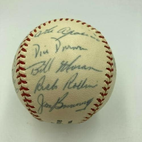 1962 All Star Game Екип от Американската лига по бейзбол подписа Договор с Йога Беррой JSA COA - Бейзболни топки