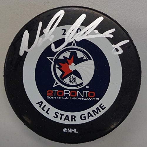 Миене на звездите 2000 година с автограф Никласа Лидстрема - за Миене на НХЛ с автограф