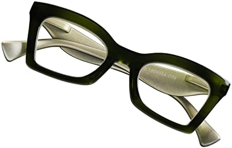 Дамски Очила за четене AQWANO, Блокиране на Синя светлина, Компютърни Очила за четене в Големи размери, Модерен