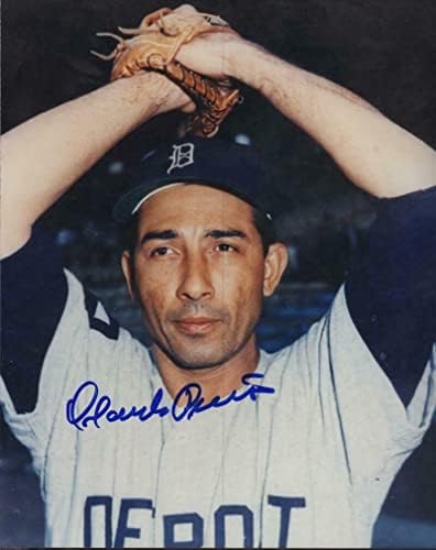 Орландо Пяна на Детройт Тайгърс Подписа Снимка 8x10 с автограф W / Coa - Снимки на MLB с автограф