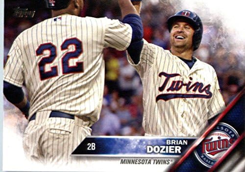 Бейзболна картичка Topps #308 Брайън Дозье Minnesota Twins