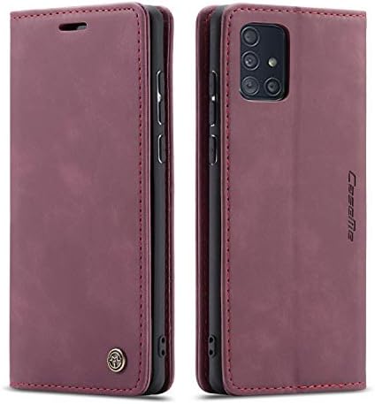 Калъф Kowauri Galaxy A31, Кожен Калъф-портфейла на Класически дизайн със слот за карта и магнитна закопчалка,