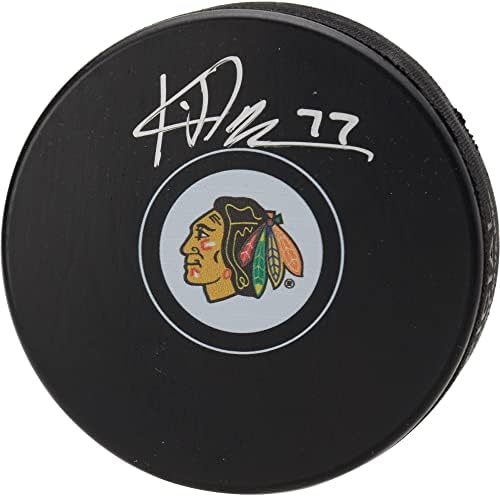 Хокейна шайба Кърби, Вила Чикаго Блекхоукс с автограф - Autograph NHL Pucks