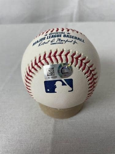 Мариксон Юлий Диди Грегориус подписа бейзболни фанатици OMLB с автограф - Бейзболни топки с автографи