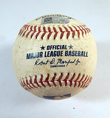 2020 Milwaukee Brewers Pit Pirates Използвани Бейзболни топки Orlando Arcia Single 9 - Използваните Бейзболни топки