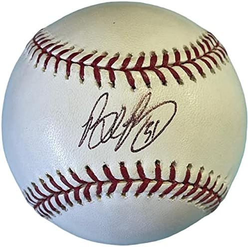 Официален бейзбол Световните серии 2003 г. с автограф на Брад Пени - Бейзболни топки с Автографи