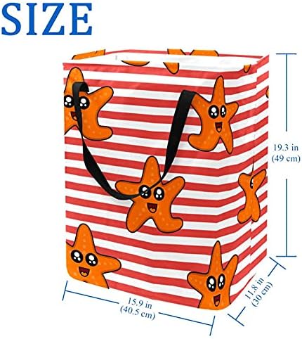 Сладко Детска Количка за бельо под формата на Морска Звезда, Голяма Тъканно Чанта-Органайзер, Сгъваема Кошница