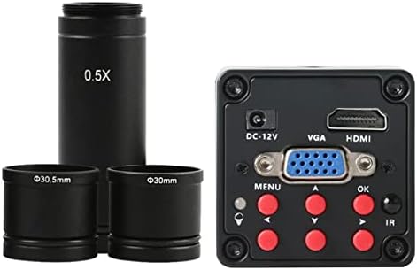 Комплект аксесоари за микроскоп, за Промишлена Цифров фотоапарат Видеомикроскопа за Възрастни, 0,5 X Адаптер за фокусиращ 30 мм 30,5 м Околовръстен Аксесоар (Цвят: C)