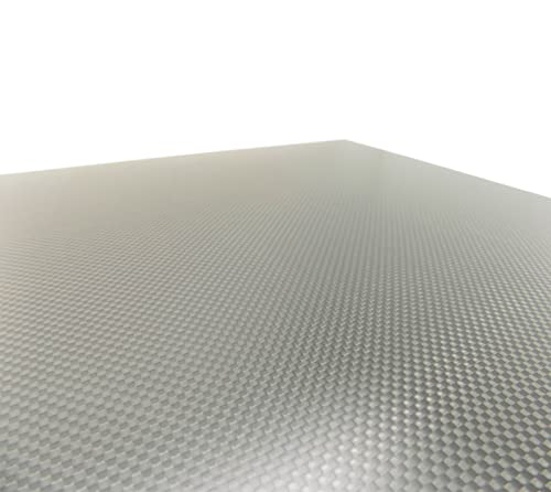 500x400x1mm 3k Панел от Въглеродни влакна Сплитка Лито, с Матово покритие