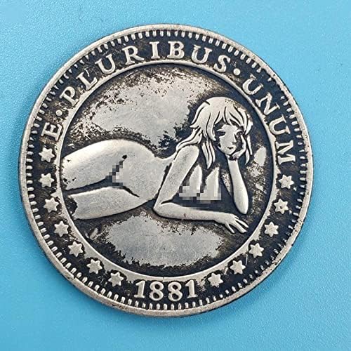 Американски Скитник Секси Монета Красотата На Черепа Възпоменателна Монета Са Подбрани Монета Подарък Се Обадете
