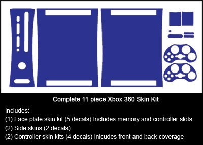 Нова кожа Xbox 360 на Microsoft (1-во поколение) - СЕРИЯ 3D CARBON FIBER - 17 цвята по избор на Определени модове