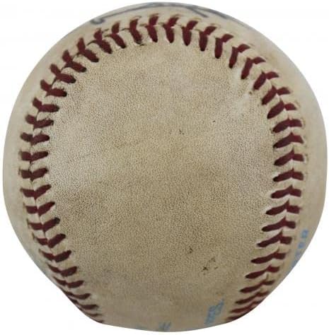 Янкис Дерек Джитър подписа Договор с Бейзболна Лига на Флорида Rawlings JSA XX74430 - Бейзболни топки с автографи