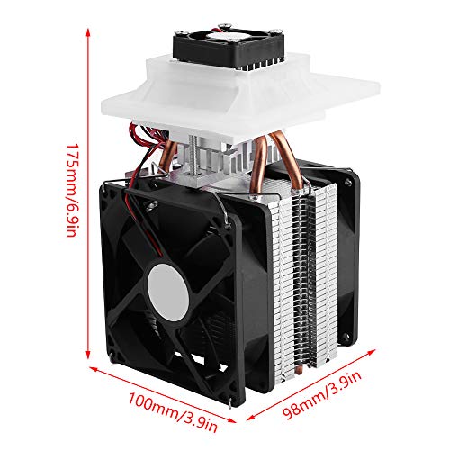 Полупроводниковата Хладилник система на охлаждане Oumefar 12V 72W Термоелектрически Система за Изсушаване на въздуха охлаждане с Пелтие Вентилатор за охлаждане на малк