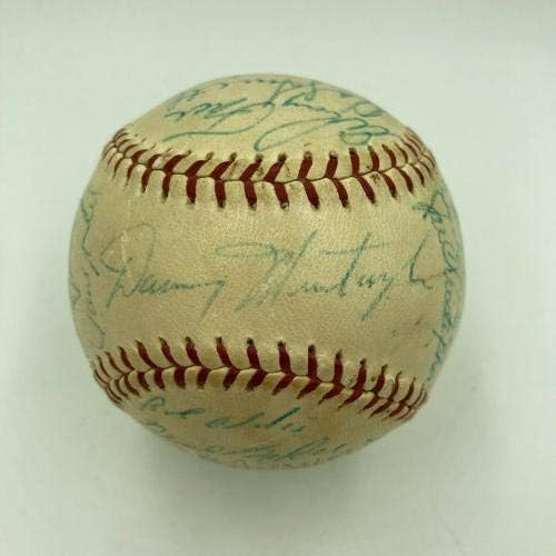 Прекрасен екип от 1960 Pittsburgh Pirates WS Champs Подписа бейзболен топката Клементе Джса - Бейзболни топки
