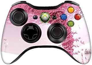 Обвивка За ДЖАДЖИ, Напечатанная Винил Стикер, Само за Xbox 360 контролера - Pink Twister