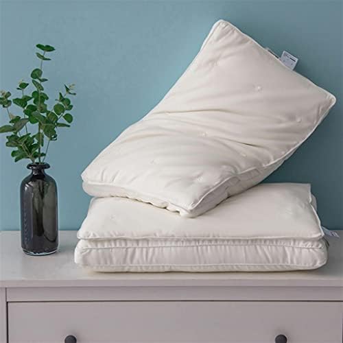 Възглавници от естествена коприна с шарките, възглавница за шията, Хотелска възглавница с ефект на паметта, възглавница с ефект на паметта за здравословен сън (Цвя?