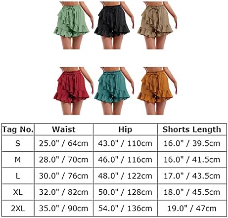 IBTOM CASTLE / Дамски Летни Струящиеся къси Панталони С джобове за съвсем малък И Висока талия, Леки Плажни