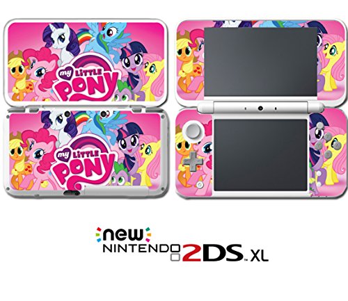 My Little Pony Friendship is Magic ПВО Принцеса видео игра Vinyl Стикер на Кожата Стикер Калъф за Nintendo Нова Системна Конзола 2DS XL