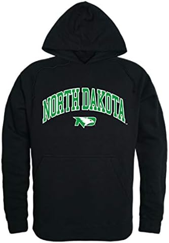 Hoody с качулка University of North Dakota Fighting Sioux Campus Хедър Grey