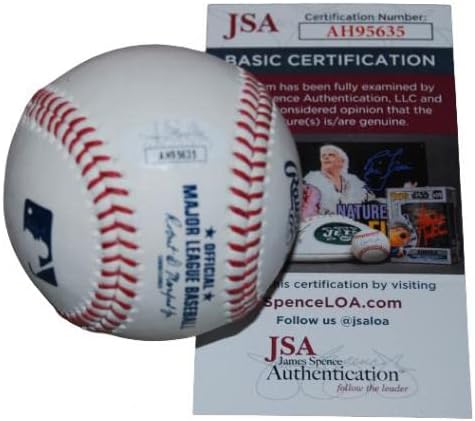 СЕЗАР PRIETO с автограф (БАЛТИМОР ОРИЪЛС) Проспект OML baseball JSA COA AH95635 - Бейзболни топки с автографи