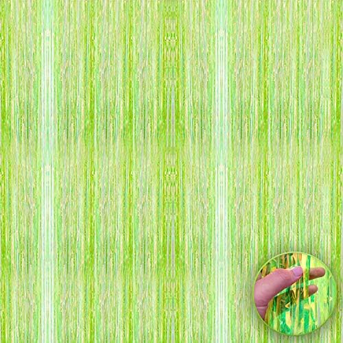 Завеса с ресни от сверхбольшой, лилава и зелена фолио - 8 х 9,6 метра, опаковка от 3 броя | Завеса с лилав фон