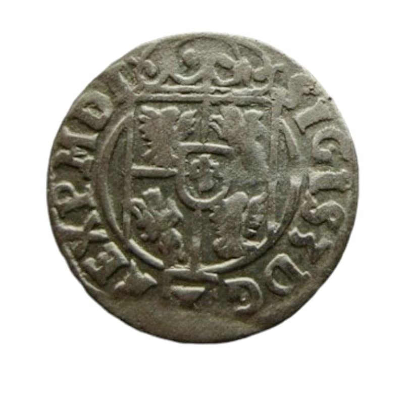 1700 без но не и целите портове сребърни монети Реч Жечпосполита от 17-ти век полторак Продавачът Добър