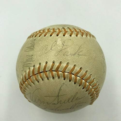 1969 Екипът на Кливланд Индианс Подписа Автографи на Американската лига бейзбол - Бейзболни топки с Автографи