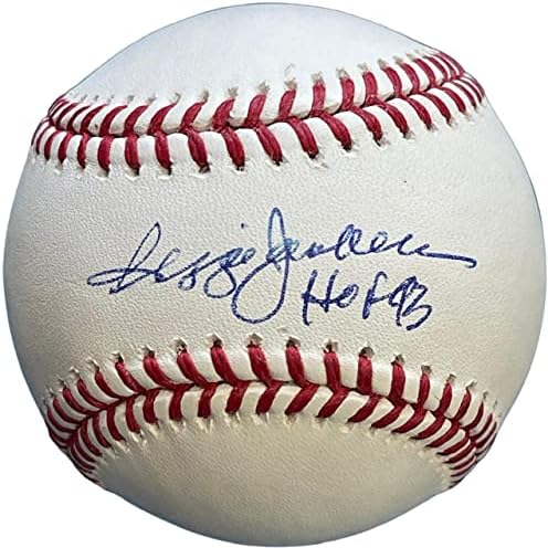 Реджи Джаксън с автограф от Официалния представител на Мейджър лийг бейзбол (JSA) - Бейзболни топки с автографи