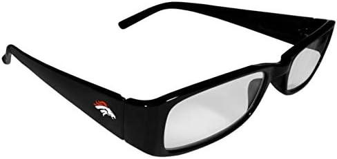 Очила за четене Siskiyou Sports NFL Denver Broncos Унисекс с принтом, 1,25, Черни, Един размер