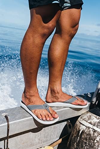 Мъжки плажни сандали OLUKAI Ulele, бързо съхнещи джапанки, Водоустойчив замшевая подплата и подметка с мокър