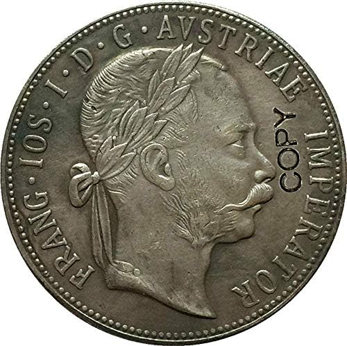 Австрия - Габсбург 1875 Монети Копие На Копие На Декорации За Събиране На Подаръци