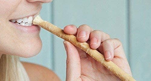 12 Дъвчене пръчка Al Falah Siwak Meswak Miswak Miswak Arak Peelu Al-Falah, Натурална Ароматизира Органични Билкови Четка За Почистване на Зъбите, Избелваща четка за Зъби Във вакуумна опаков
