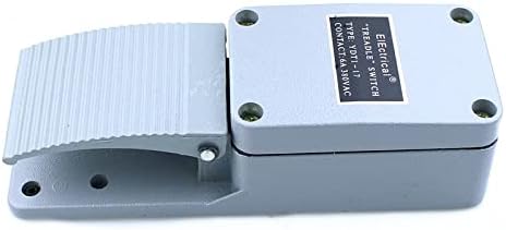 Мръсен foot switch YDT1-17 foot switch Алуминиев корпус със сребърен точка KH9011 основната