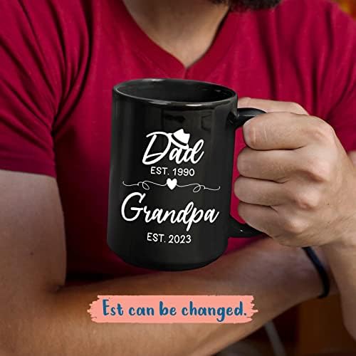 Кафеена Чаша за татковци и Дядовци по поръчка, Персонализирана Чаша за дядовци, Дедушкина Чаша, Дедушкина Чаша,