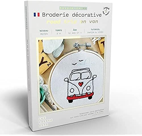 Френски комплекти САМ Box - Декоративна Бродерия - Пътуване в микробус
