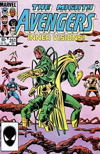 The avengers, 251 серия на Marvel comics | the Vision