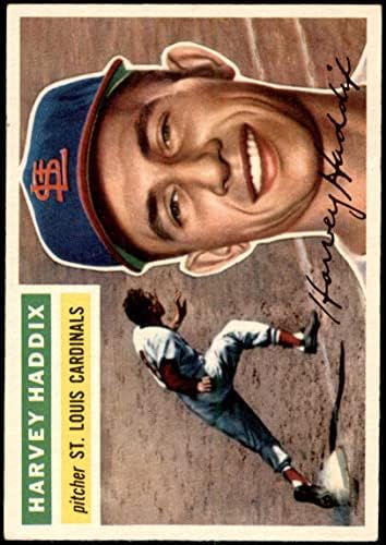 1956 Topps 77 Харви Хаддикс Сейнт Луис Кардиналс (Бейзболна картичка) EX/MT+ Кардиналс