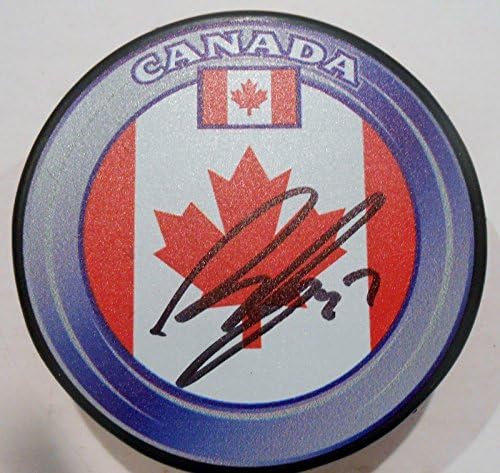 Миене с автограф на Райън Мъри за хокеен отбор на Канада срещу Кълъмбъс Блу Джакетс - за миене на НХЛ с автограф
