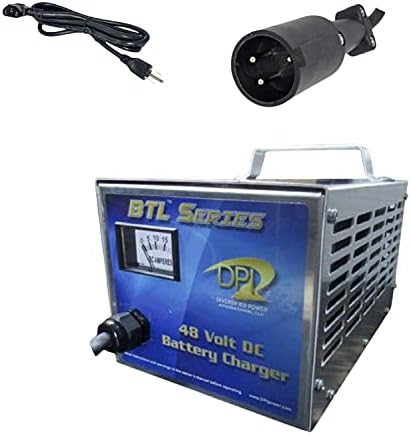 Зарядно устройство за голф-кара серия BTL 48 Волта 15 Ампера 1995-2013 Клубния Автомобил С Трехконтактным Кръгла